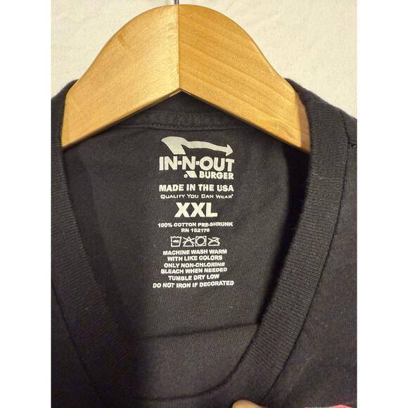 In-N-Out Burger Shirt Mens XXL White Classic Car California Graphic Tee lot of 2 - Picture 5 of 12